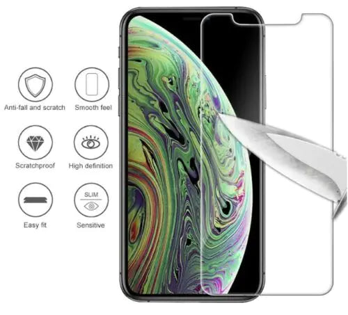 3-Pack For iPhone XS (5.8 inch) Tempered Glass Screen Protector