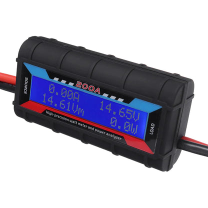 200A DC Digital Monitor LCD Volt Amp Meter Analyzer For RC Battery Solar Power