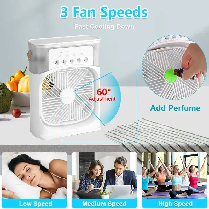 Portable 3-in-1 Air Conditioner Fan