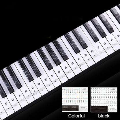 Ultimate Piano Key Stickers