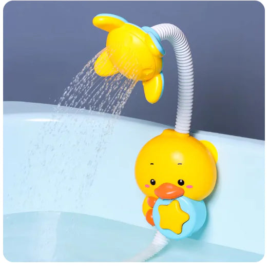 Electric Duck Bath Toy with Water Spray